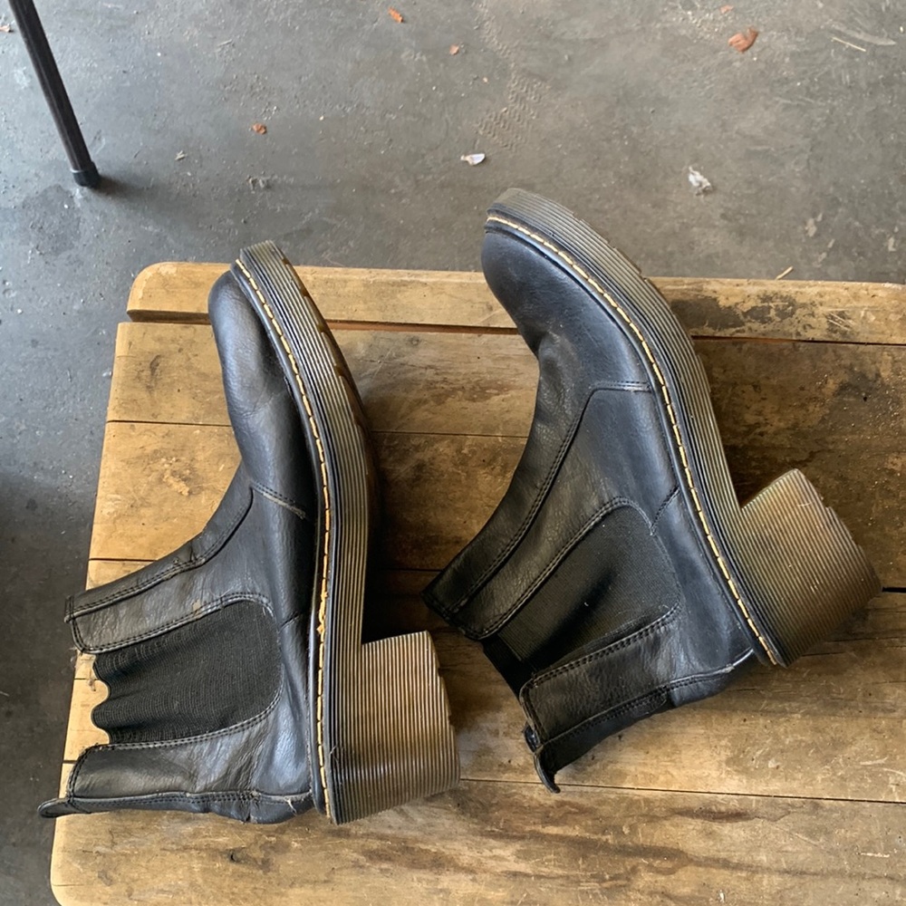 Black boots